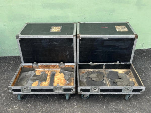 Martin le-700 Speaker Case On Wheels -3052 (One)