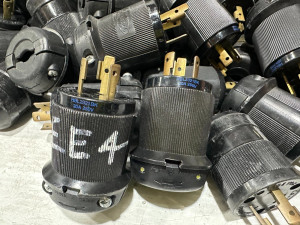 Hubbell HBL 2321 20A 250V Twist Lock Plug (LOT OF 2)