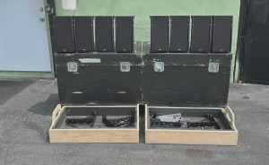 NEXO (8) M620 (4) M6B/BUMBERS/CASE/AMPS/LINE ARRAY SPEAKERS PACKAGE