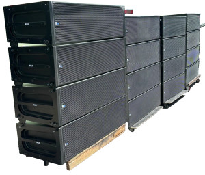 Meyer Milo Line Array Powered Loudspeaker (Lot of 16)