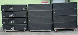 Meyer Milo Line Array Powered Loudspeaker (Lot of 12)