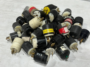 Hubbell L520P 20A 125V Twist Lock Plug (LOT OF 8) Hubbell L520P 20A 125V Twist Lock Plug (LOT OF 8)
