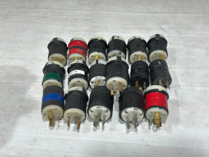 Hubbell L530P 30A 125V Twist Lock Plug (LOT OF 2) Hubbell L530P 30A 125V Twist Lock Plug (LOT OF 2)
