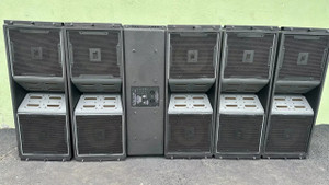 JBL Vertec VT4888 Tri-Amplified 3-Way Line Array Speaker (LOT OF 8)
