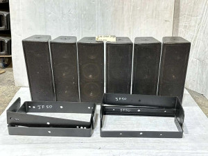EAW JF50 2 WAY FULL RANGE LOUDSPEAKER W/ Yoke #SA (LOT OF 6)THS
