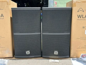 (2) Wharfedale WLA-12MA, 12-Inches Active Monitor Loudspeaker 1500W #6194