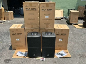 (6) Wharfedale WLA-12MA, 12-Inches Active Monitor Loudspeaker 1500W #6194