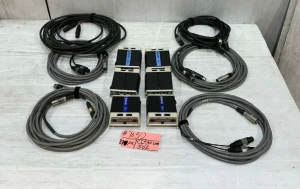 Clear-Com RS-502 Two Channel Intercom Belt Pack#7052 (LOT OF 6)