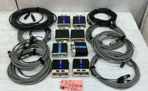 Clear-Com RS-502 Two Channel Intercom Belt Pack#7052 (LOT OF 6)