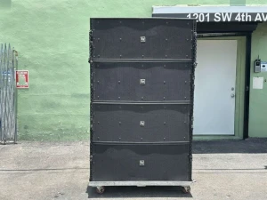 (4) Electro-Voice EV X-Line XVLS Line Array Speaker 3-Way PA Loudspeaker