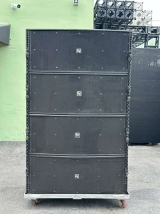(4) Electro-Voice XSUB Dual 18" 1200W Subwoofer (THS) W/CARTS