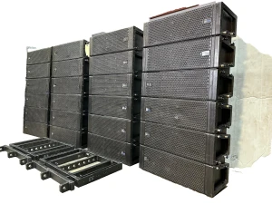 (24) Meyer Sound M1D Ultra-Compact Array Loudspeaker W/2 Fly Frame