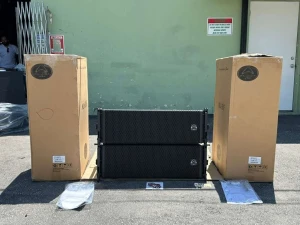 (2) Wharfedale Pro WLA-28XF Dual 8" IPX6 Waterproof Line Array