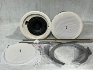 QSC AC-C6T AcousticCoverage Series 6" 2-Way 30W Ceiling speaker #5129 (PAIR)