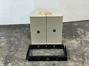 (2) KV2 Audio ESD5 Beige 5" 2-Way Passive Full Range Speaker W/ Yoke #4540