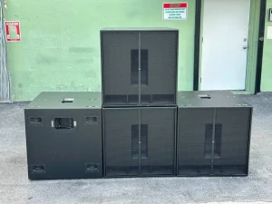 (4) KV2 Audio VHD1.21 Very High Definition Single 21" Subwoofer System #MS8441