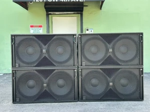 KV2 Audio VHD2.18J Frontloaded Dual 18" Passive Subwoofer #MS2198 (ONE)