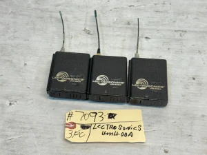 LECTROSONICS UM400A BELT PACK TRANSMITTER Freq 640.0-665.5 #7093(ONE)