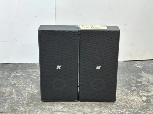 (2) K-ARRAY DOMINO-KF26 6" Passive Stainless Steel Full-Range Speaker #MS8569