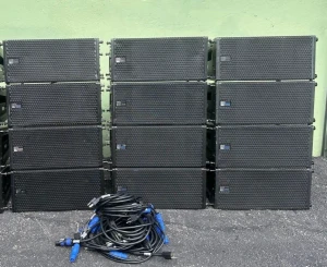Meyer Sound Mina Powered Line Array Loudspeaker (Lot Of 12)