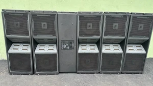 JBL Vertec VT4888 Tri-Amplified 3-Way Line Array Speaker (LOT OF 8)