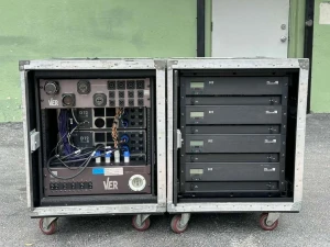 D&B Audiotechnik D12 Power Amp Rack PackageW/3 D12, Distro, Cables #1038/39