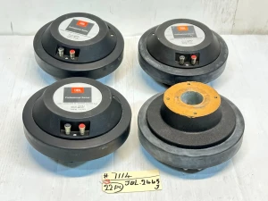 JBL 2445J 16Ω Compression Driver #7114 (LOT OF 4)