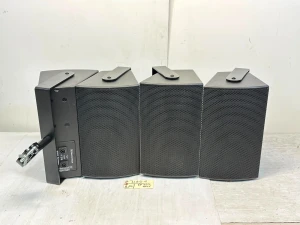 ELECTRO-VOICE EVU SERIES CUSTOM LOUD SPEAKER W/8X8 DRIVERS #7145-A (LOT OF 4)
