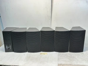ELECTRO-VOICE EVU SERIES CUSTOM LOUD SPEAKER W/8X8 DRIVERS #7145-C (LOT OF 6)
