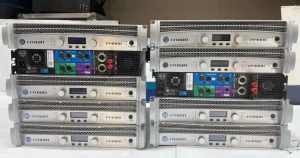 Crown I-Tech 4000 Professional 2-Channel Power Amplifier (LOT OF 4)