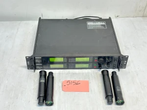 SHURE UR4D MICROPHONE SYSTEM #AV5156 (ONE) THS