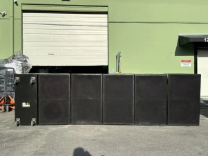 EAW SB850 Dual 18" Subwoofer PA Speakers W/Soft Cases #154-165 (LOT OF 8)
