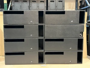 RCF S8015 15" Subwoofer 8 Ohm Passive Speaker #8015 (LOT OF 8)