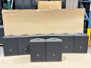 JBL VTX F12 12" Bi-Amplified 2-Way Professional Loudspeaker (LOT OF 8)