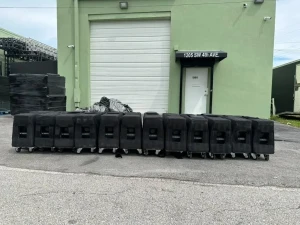 JBL VT4887A VerTec 3-Way Bi-Amplified Line Array Speaker #487 (LOT OF 8)