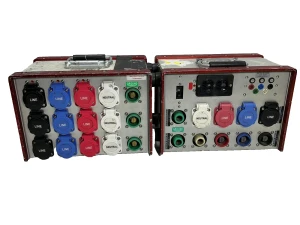 AC Power Distro 2 in 3/out Camlok CJ2x3-1A/ 120/208V #1537-38-9