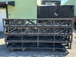 8ft 12X12 Heavy Duty Bolt on Truss #6119-AV (LOT OF 6)
