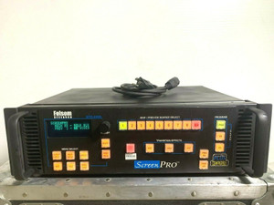 Folsom SPR-2000 Screen Pro Seamless Switcher -6116 (One) Folsom SPR-2000 Screen Pro Seamless Switcher -6116 (One)
