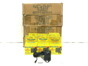 Telestar 9 Volt 6041-200MA AC Adapter -5987 (LOT OF 4)