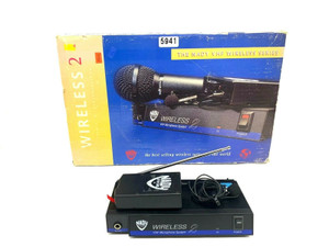 Nandy 2VHF Wireless Mic System -5941 (One) Nandy 2VHF Wireless Mic System -5941 (One)