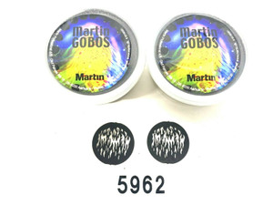 Martin Mac 550 DMA Rosco Gobo -5962 (Pair) Martin Mac 550 DMA Rosco Gobo -5962 (Pair)
