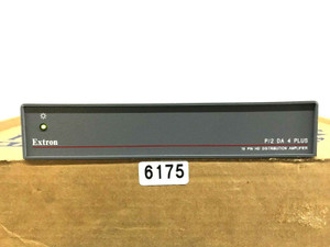 Extron Plus Output DA4 Distribution Amp -6175 (One) Extron Plus Output DA4 Distribution Amp -6175 (One)