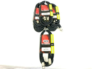 Rapcohorizon  10' Lo-Z Female Male Microphone Cable -0279 (One)