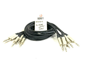 Neutrik 5' ¼ Jack Male To Male Stereo Cable -9061 (One) Neutrik 5' ¼ Jack Male To Male Stereo Cable -9061 (One)