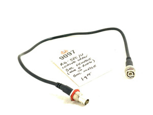 Generic RG-58C/U Coaxial BNC 1' Male Straight Ext Cable (Lot of 10) Generic RG-58C/U Coaxial BNC 1' Male Straight Ext Cable (Lot of 10)