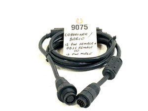 Copartner/Barco 12 Pin Male 6' +DB25 Female Pin Cable -9075 (One) Copartner/Barco 12 Pin Male 6' +DB25 Female Pin Cable -9075 (One)