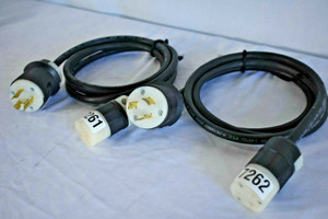 Hubbel 20A 6' 15A 250V Power Cable -7261 -7262 (One) Hubbel 20A 6' 15A 250V Power Cable -7261 -7262 (One)