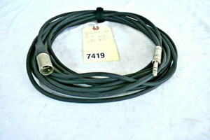 Neutrik ¼ Jack 25' Xlr Mic Cable -7419 (One)
