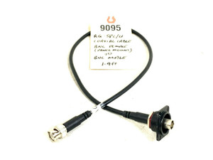 Generic 1' RG-58C/U Coaxial BNC Female BNC Male Straight Ext Cable (Lot of 13) Generic 1' RG-58C/U Coaxial BNC Female BNC Male Straight Ext Cable (Lot of 13)