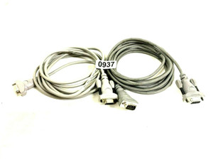 Belkin DB9 Male to DB9 Female 10' Serial Ext Cable -0937 (Lot of 2) Belkin DB9 Male to DB9 Female 10' Serial Ext Cable -0937 (Lot of 2)